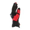 Dainese MIG 3 AIR-TEX letní rukavice černé/červené vel.XL